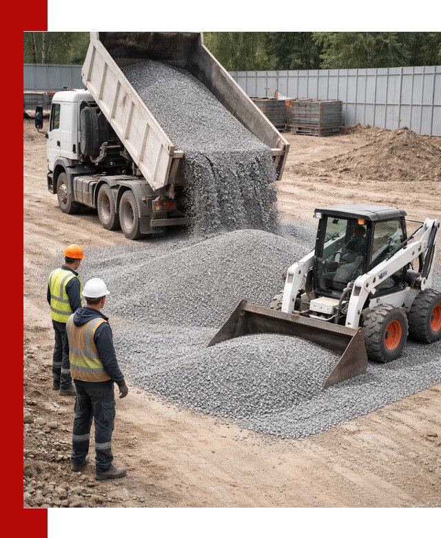 Доставка и продажа гранитного щебня фракции 0-5 в Карпинске