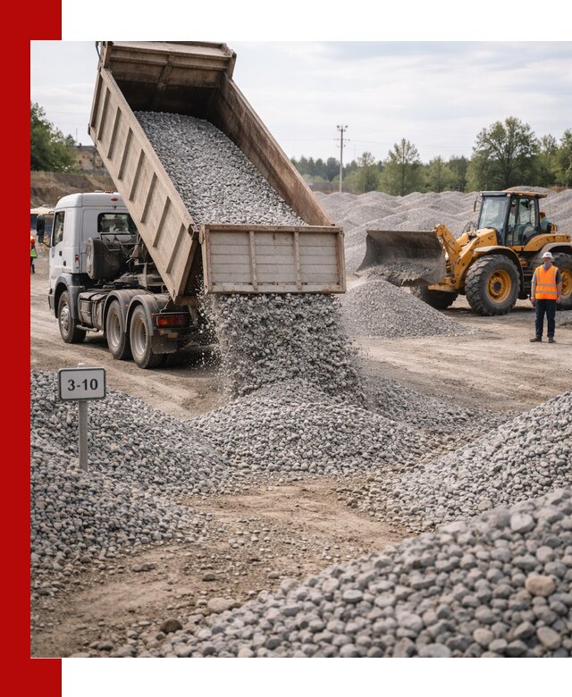 Гранитный щебень фракции 3–10: доставка и продажа в Карпинске