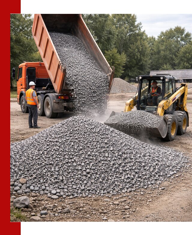 Купить гранитный щебень фракции 5–10 в Карпинске с доставкой