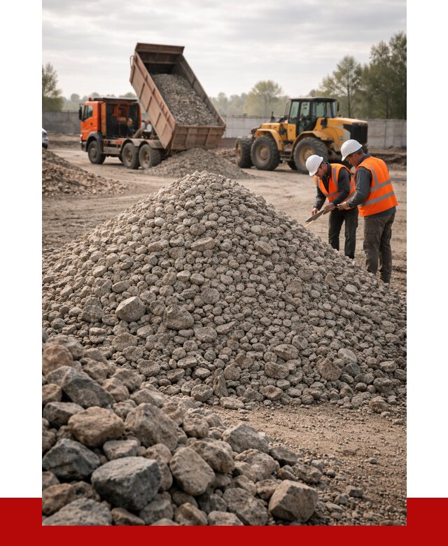 Гранитный щебень фракция 40-70 в Карпинске от 2567 руб ПРОНЕРУДКпн