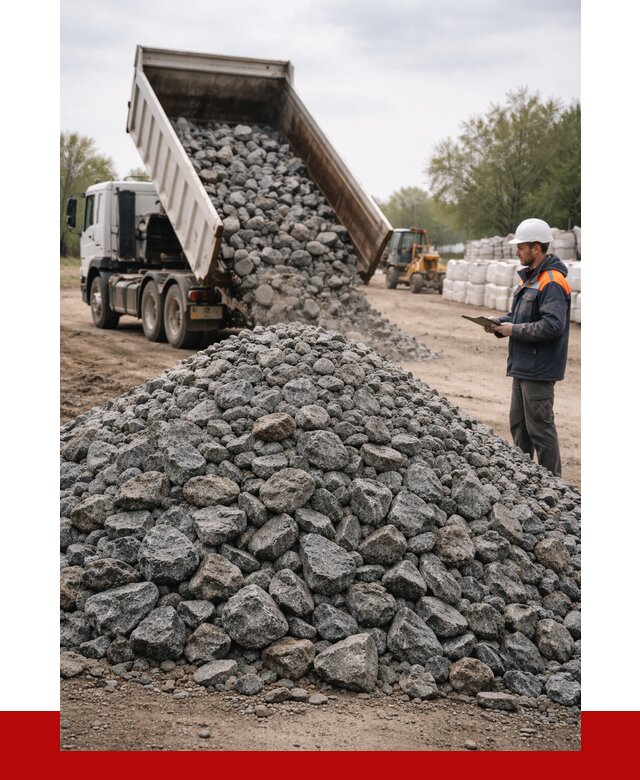 Гранитный щебень фракция 100-200 в Карпинске от 4313 р. ПРОНЕРУДКпн