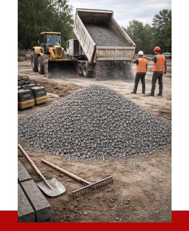 Гравийный щебень купить в Карпинске от 2259 р. ПРОНЕРУДКпн