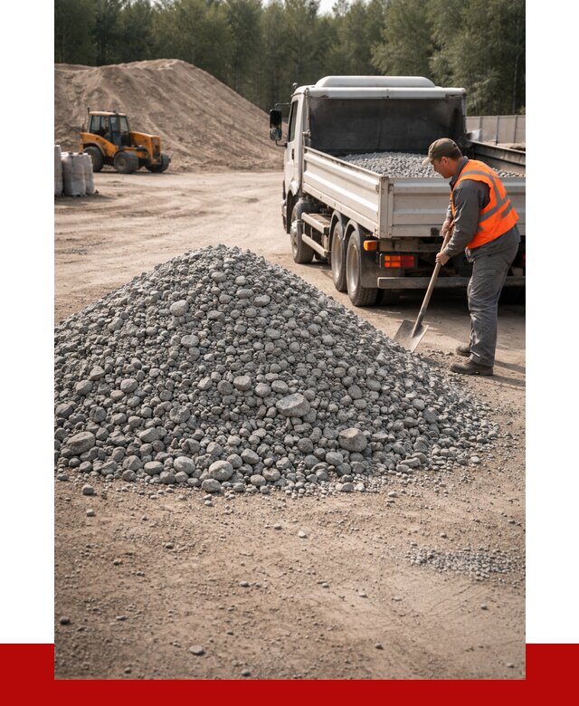 Гравийный щебень фракция 5-10 в Карпинске от 2259 р. | ПРОНЕРУДКпн