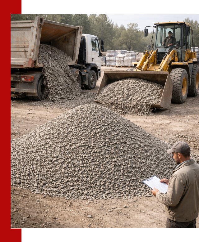 Гравийный щебень фракция 5–10 с доставкой в Карпинске