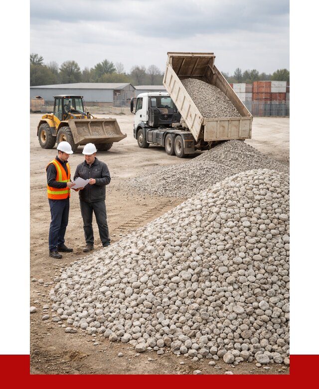 Известняковый щебень в Карпинске от 1438 р. доставка | ПРОНЕРУДКпн