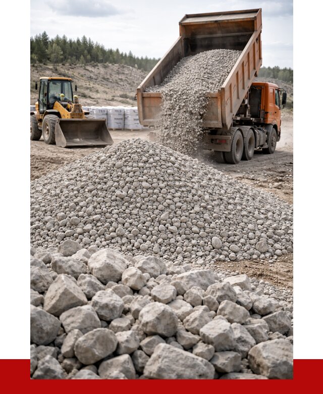 Доломитовый щебень фр. 20-40 в Карпинске от 4313 р. | ПРОНЕРУДКпн