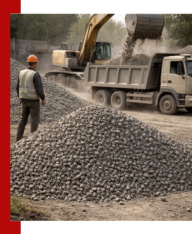 Шлаковый щебень фракция 5-20 с доставкой в Карпинске
