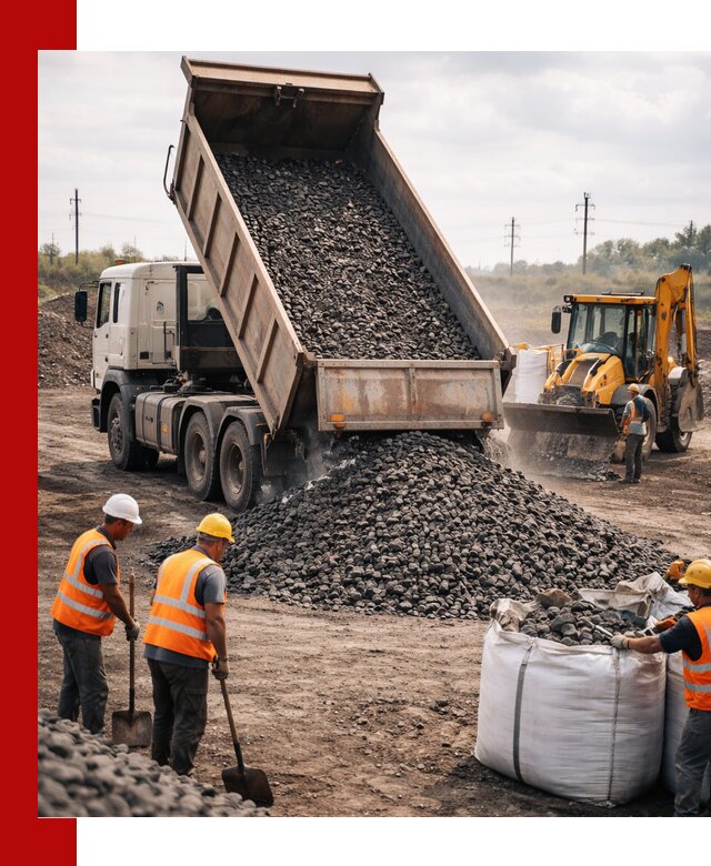 Шлаковый щебень фракция 40-70 с доставкой в Карпинске