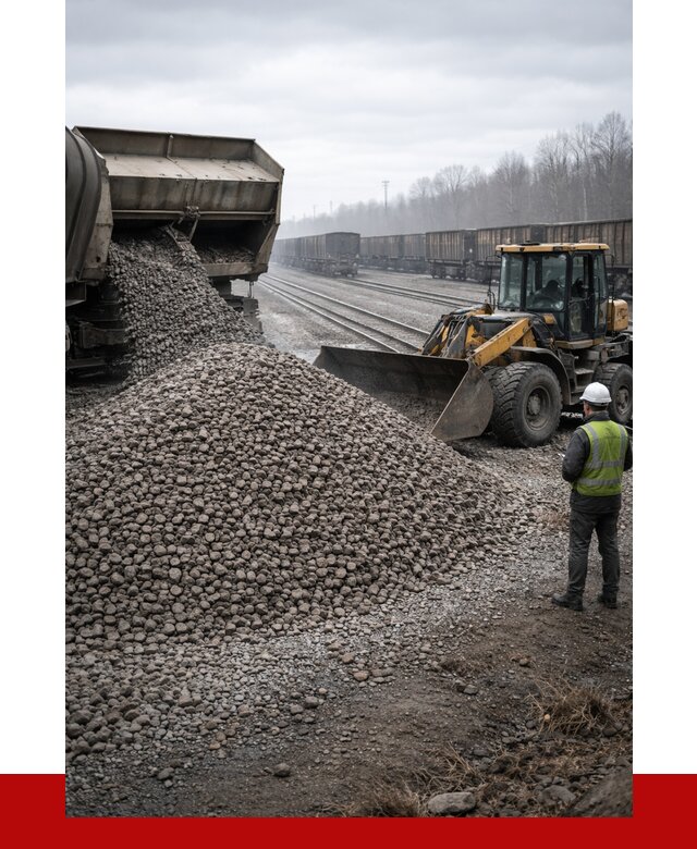 Купить железнодорожный щебень в Карпинске от 2875 р. | ПРОНЕРУДКпн