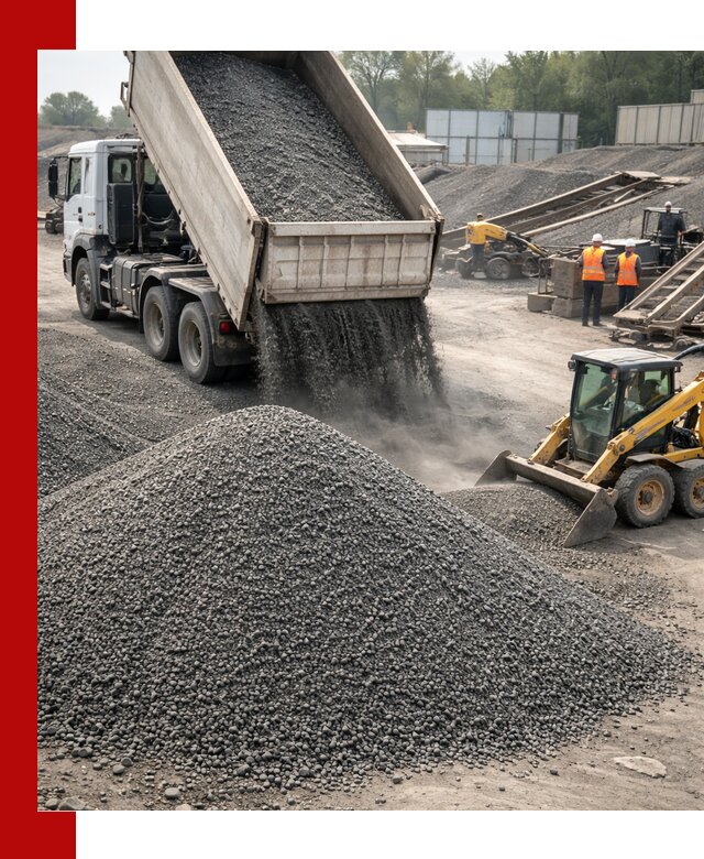 Вторичный щебень фракция 0–5 с доставкой в Карпинске