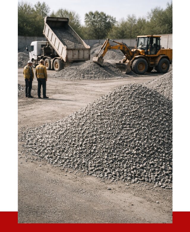Вторичный щебень фр. 5-20 в Карпинске от 1643 р. - ПРОНЕРУДКпн