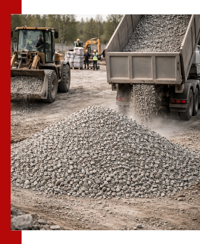 Вторичный щебень фракции 5-20 в Карпинске — доставка и продажа крупнотоннажно