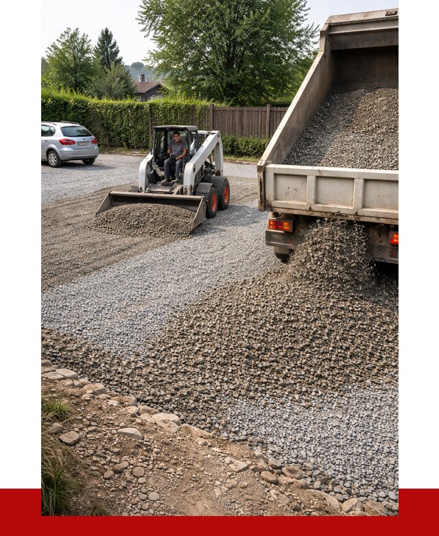 Щебень для парковки в Карпинске с доставкой от 1232 р.| ПРОНЕРУДКпн