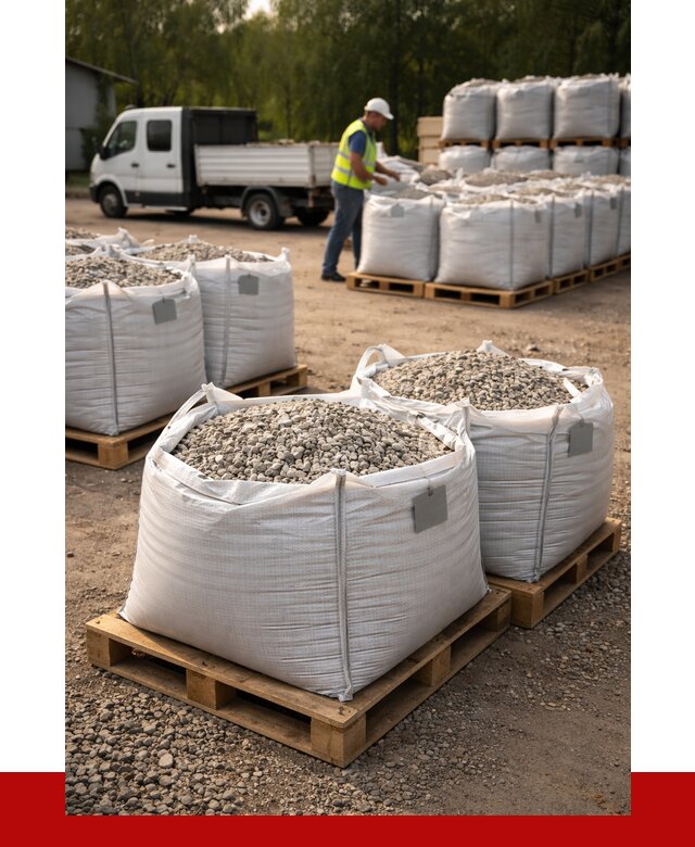 Щебень в мешках с доставкой в Карпинске от 4313 р. | ПРОНЕРУДКпн
