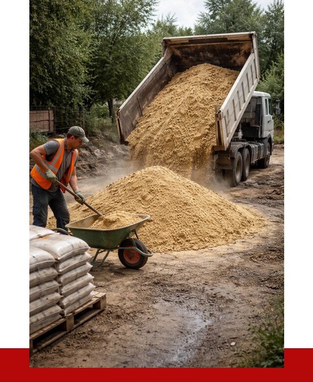 Купить песок с доставкой в Карпинске от 1848 р. | ПРОНЕРУДКпн