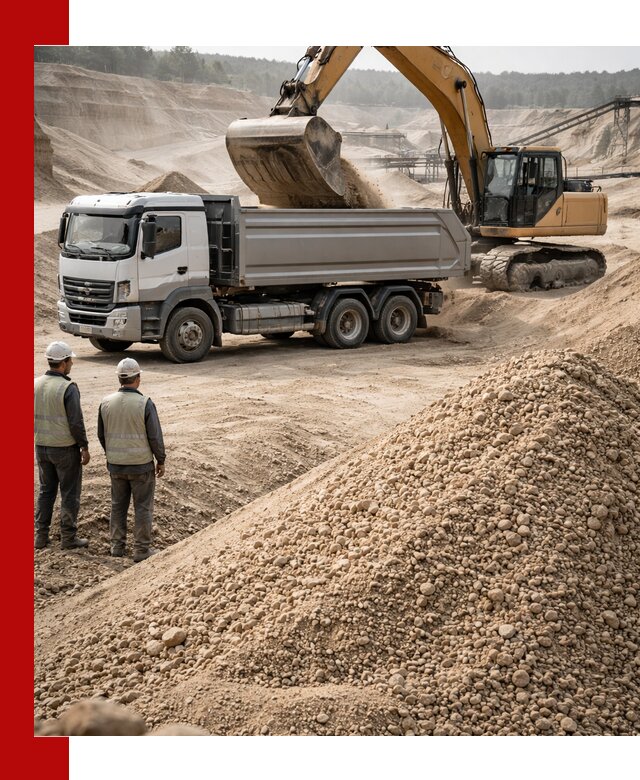 Карьерный крупнозернистый песок с доставкой в Карпинске