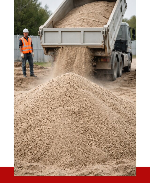 Купить сеяный песок с доставкой в Карпинске от 2259 р ПРОНЕРУДКпн