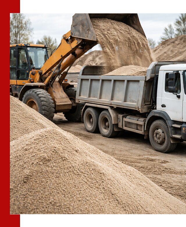 Доставка сеяного песка в Карпинске оптом и в розницу