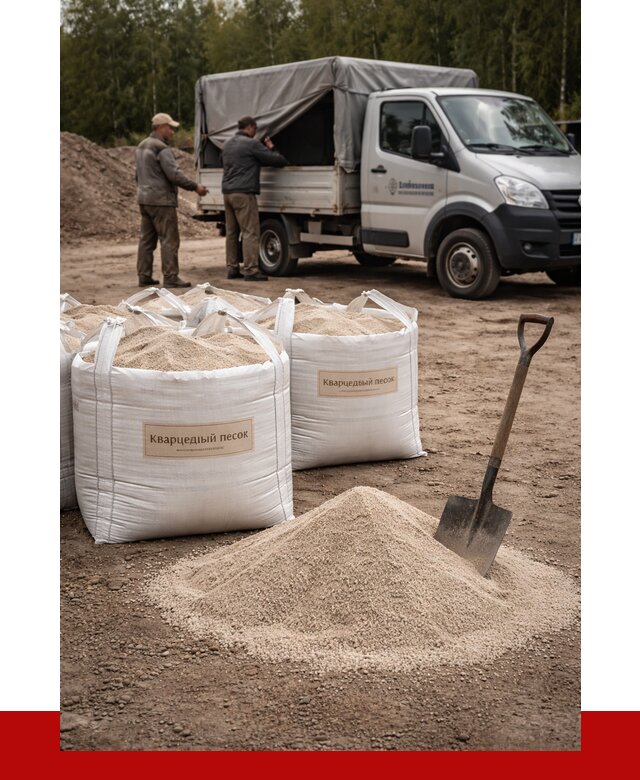 Кварцевый песок для пескоструя в Карпинске от 4621 р. | ПРОНЕРУДКпн