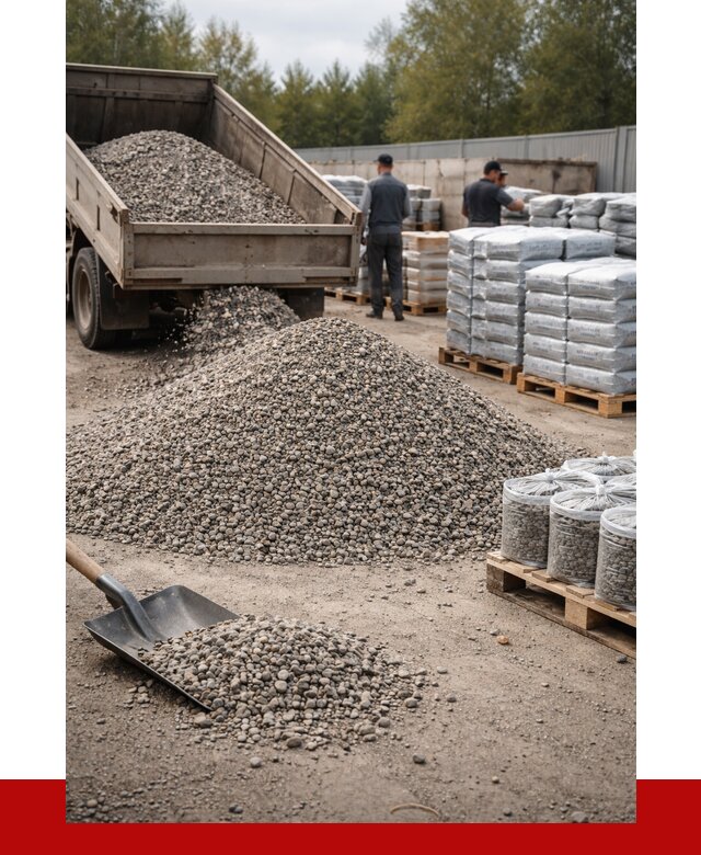 Гравий фракция 5-20 в Карпинске купить от 2362 р. ПРОНЕРУДКпн