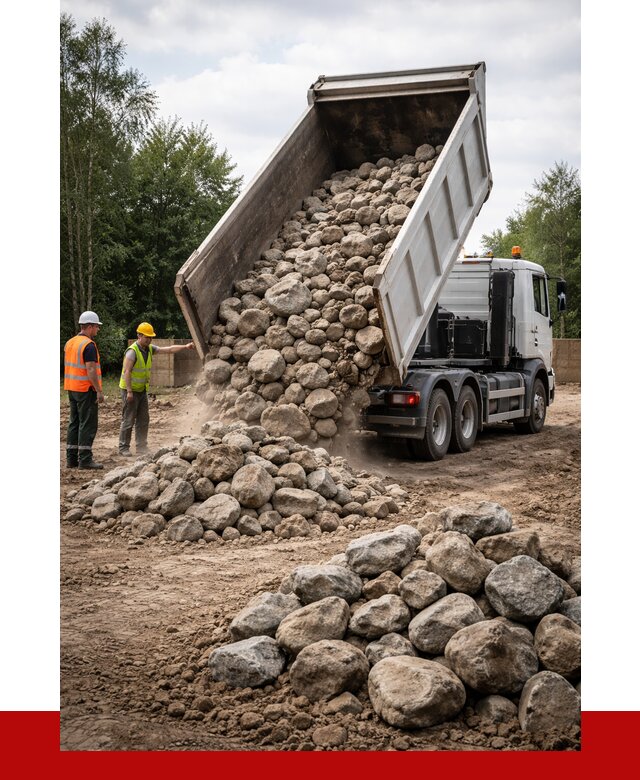 Купить булыжник в Карпинске с доставкой от 4621 р. за куб | ПРОНЕРУДКпн