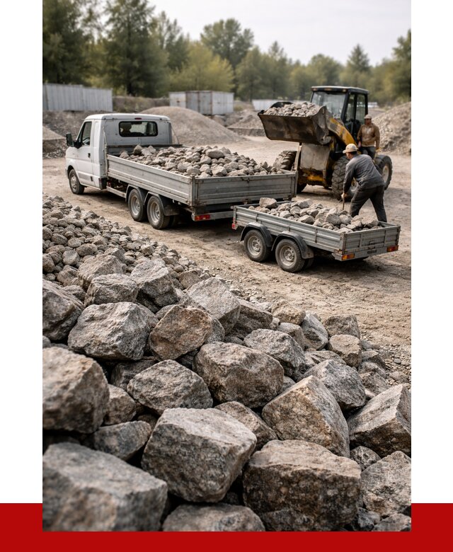 Купить бутовый камень гранитный в Карпинске от 2875 р. | ПРОНЕРУДКпн