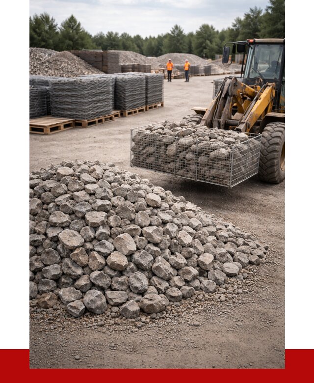 Камень для габионов фракция 70-150 в Карпинске от 4313 р. | ПРОНЕРУДКпн