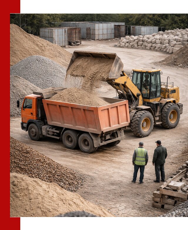 Доставка сыпучих смесей и смесей для стройки в Карпинске