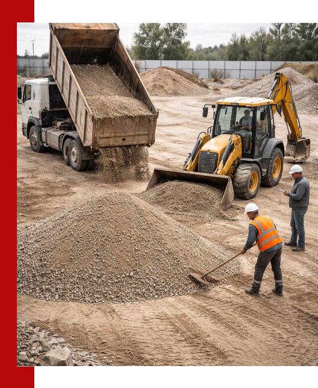 Поставка и доставка ПГС С4 в мешках и самосвалах в Карпинске