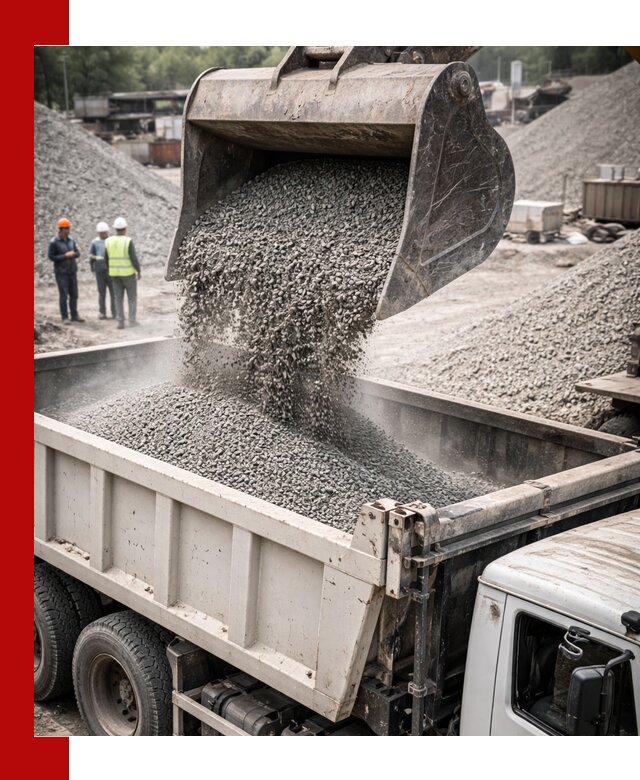 Отсев и крошка для строительства и дорожных работ в Карпинске