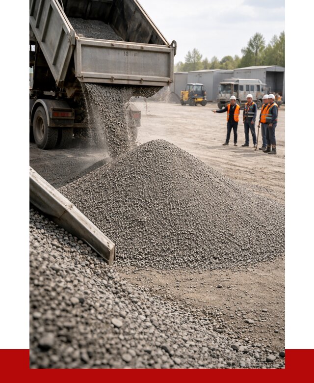 Гравийный отсев 0-5 в Карпинске от 1232 р. с доставкой | ПРОНЕРУДКпн