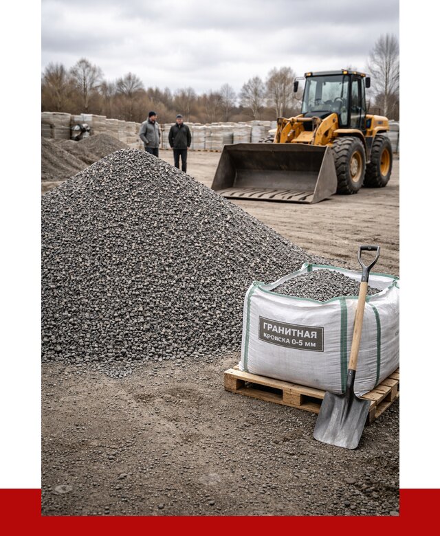 Купить гранитную крошку в Карпинске от 4929 р. с доставкой | ПРОНЕРУДКпн