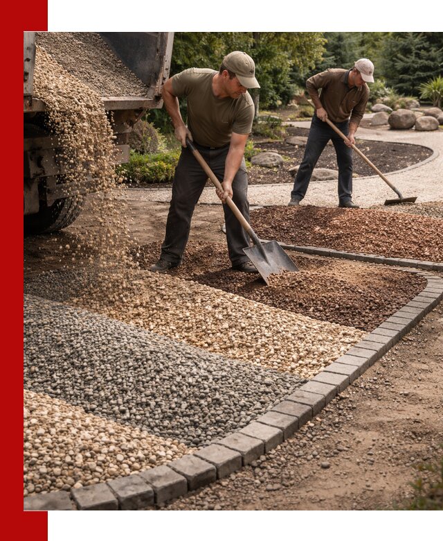 Декоративная крошка для ландшафта в Карпинске — продажа и доставка