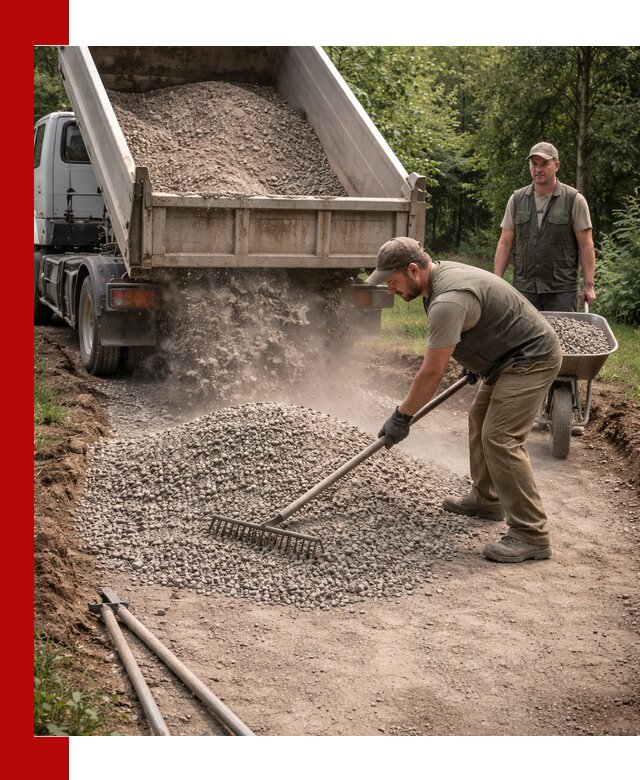 Каменная крошка для дорожек с доставкой в Карпинске