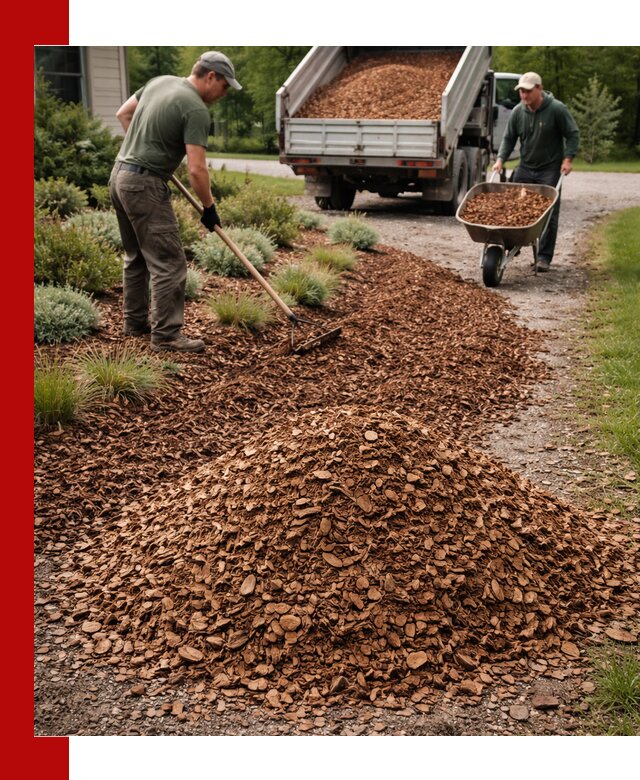 Крошка для мульчирования с доставкой в Карпинске