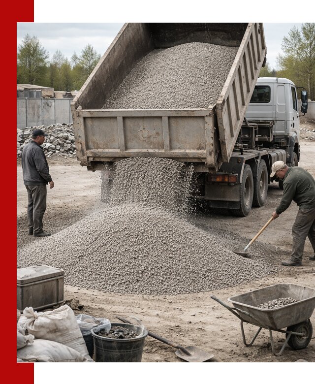 Керамзит фракция 0-5: доставка и продажа в Карпинске