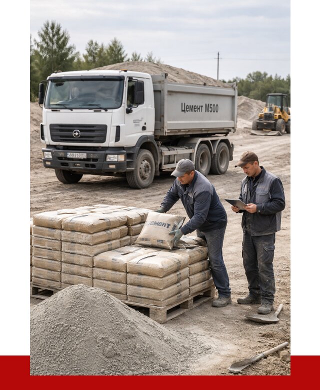Купить цемент м500 с доставкой в Карпинске от 5339 р. | ПРОНЕРУДКпн