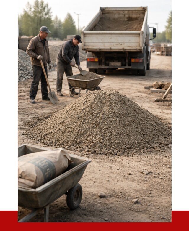 Цементно-песчаная смесь М150 в Карпинске от 4826 р. | ПРОНЕРУДКпн