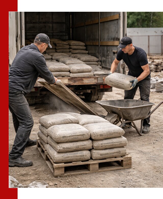 Пескобетон М300 с доставкой в Карпинске по выгодной цене