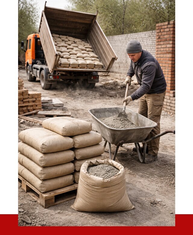 Купить сухую смесь для кладки в Карпинске от 1232 р. | ПРОНЕРУДКпн