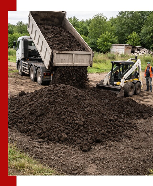 Поставка плодородной земли с доставкой самосвалом в Карпинске