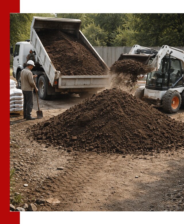 Доставка растительного грунта в Карпинске от производителя оптом и в розницу
