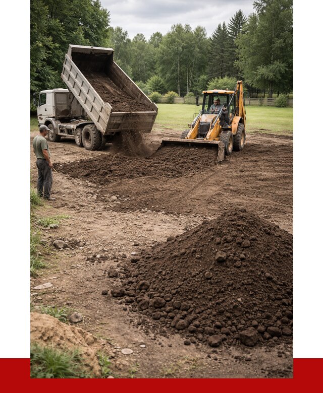 Грунт для выравнивания участка в Карпинске от 1232 р. | ПРОНЕРУДКпн
