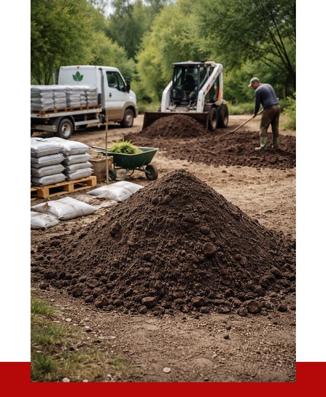 Грунт для озеленения с доставкой в Карпинске от 1848 р. | ПРОНЕРУДКпн