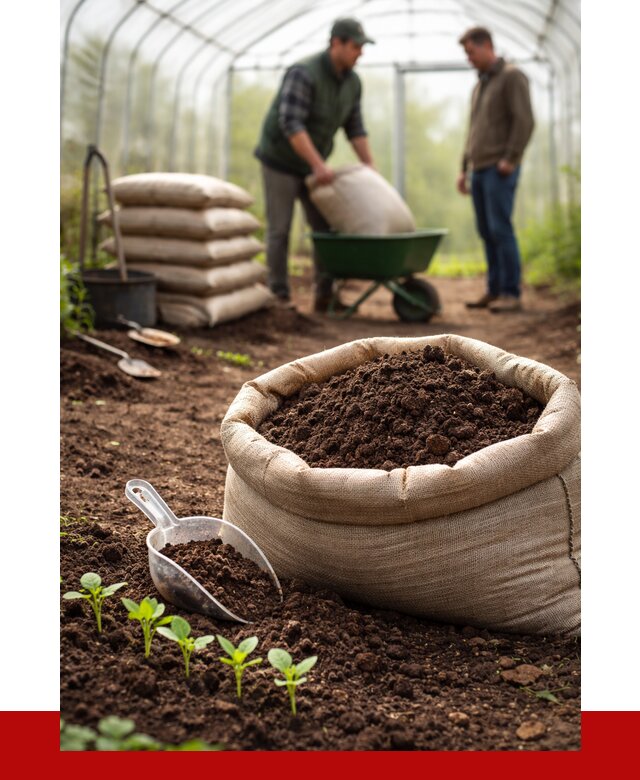 Грунт для теплицы в Карпинске с доставкой от 1540 р. | ПРОНЕРУДКпн