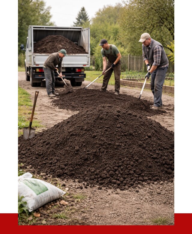 Купить землю для огорода в Карпинске от 3286 р./куб | ПРОНЕРУДКпн