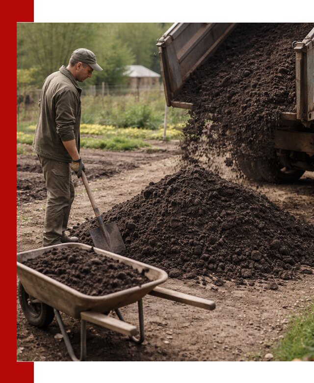 Доставка качественной земли для огорода в Карпинске