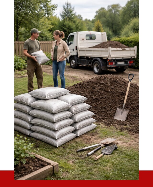 Садовая земля в Карпинске от 1232 р. с доставкой оптом | ПРОНЕРУДКпн