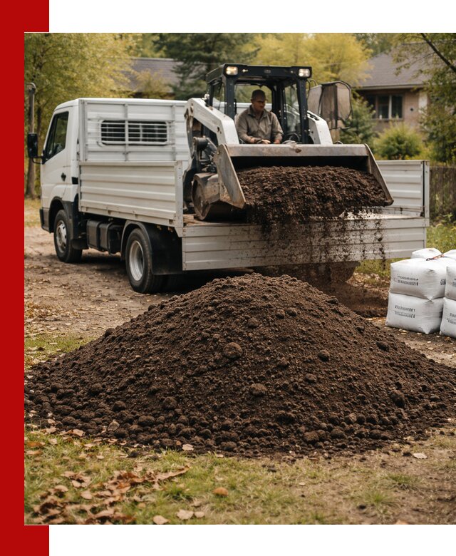 Доставка садовой земли в больших объёмах в Карпинске