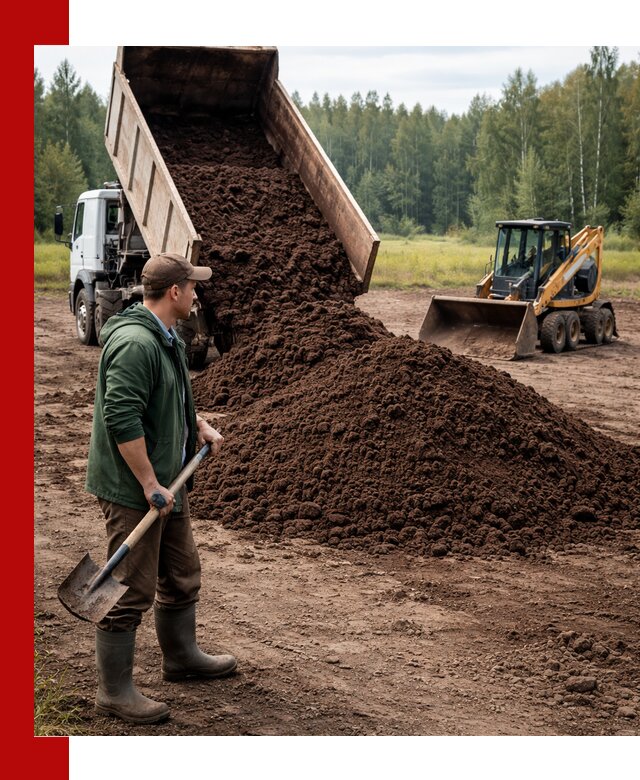 Купить верховой торф с доставкой в Карпинске для садоводства и растений